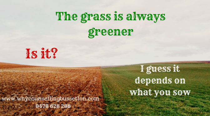 The Grass Is Always Greener
