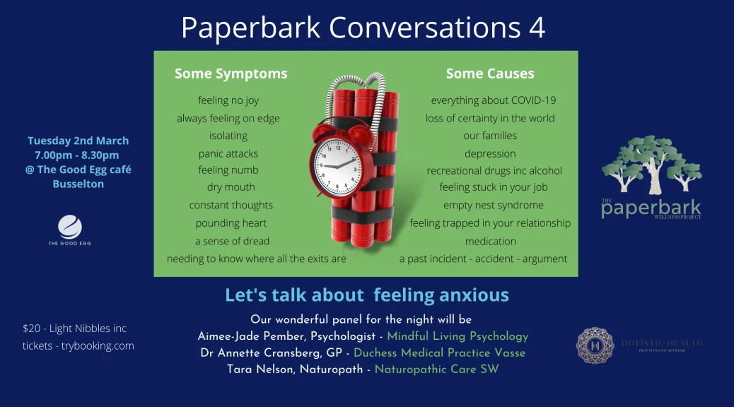 Anxiety – Let’s talk about it